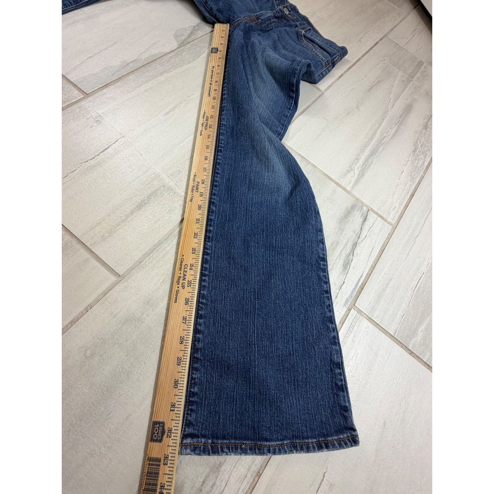 Vintage Y2K Lucky Brand Mid Rise Flare Jeans Medium Wash Blue Size 10/30 - Picture 8 of 9